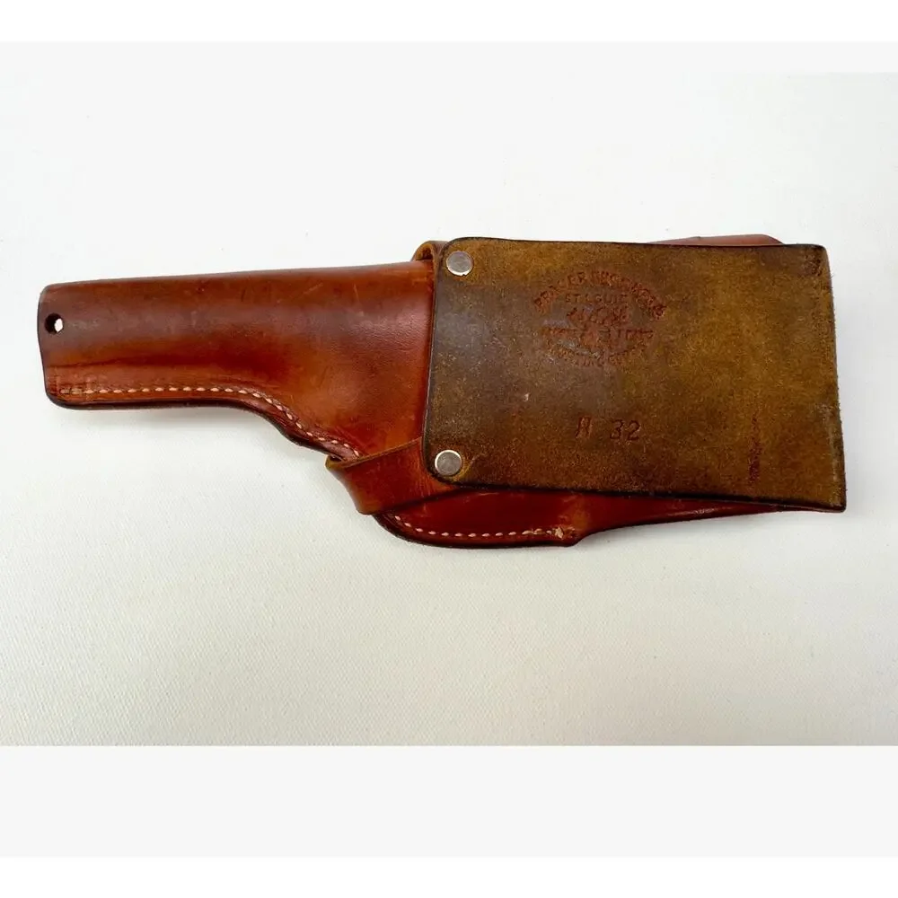Vintage Brauer Bros Moose Brand H32 Right Hand Leather Holster